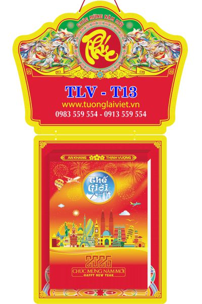 In Lịch bloc cực đại Phong Cảnh Thế Giới