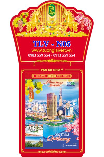 In Lịch bloc siêu đại Sắc Màu Quê Hương