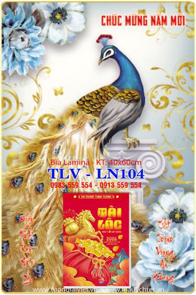Lịch gỗ laminate Tết An Khang