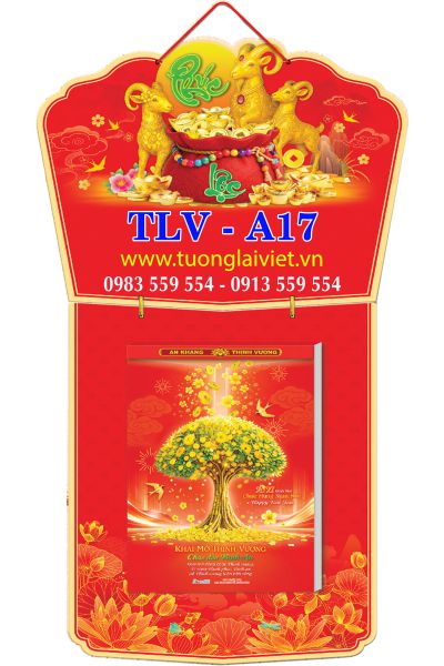 In Lịch bloc đại 17x24 Con Giáp Tài Lộc