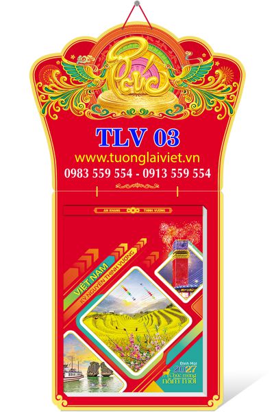 In Lịch bloc siêu cực đại 30x40 Cảnh Đẹp Quê Hương