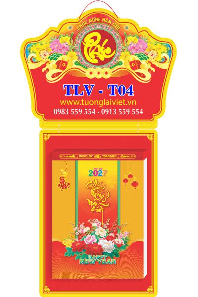 In Lịch bloc siêu cực đại 30x40 Hoa Nghệ Thuật