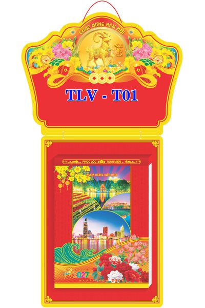 In Lịch bloc siêu cực đại 30x40 Sắc Màu Việt Nam