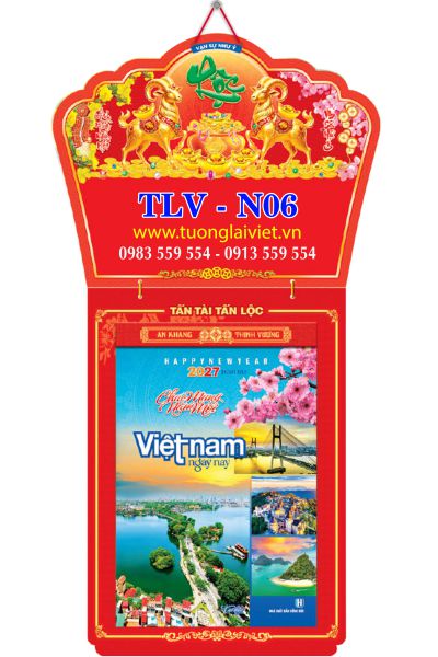 In Lịch bloc siêu đại 20x30 Danh Lam Thắng Cảnh