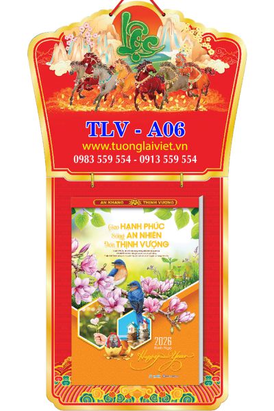 Lịch bloc cực đại 25x35 Gieo Mầm Cuộc Sống