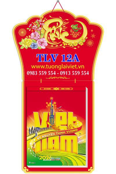 Lịch bloc đại 17x24 Thắng Cảnh Việt Nam