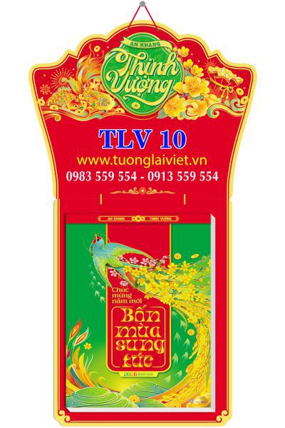 Lịch Bloc siêu đại 20x30 Thịnh Vượng Mỗi Ngày